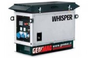 Бензиновый генератор GENMAC Whisper 10100 KE (10кВт)